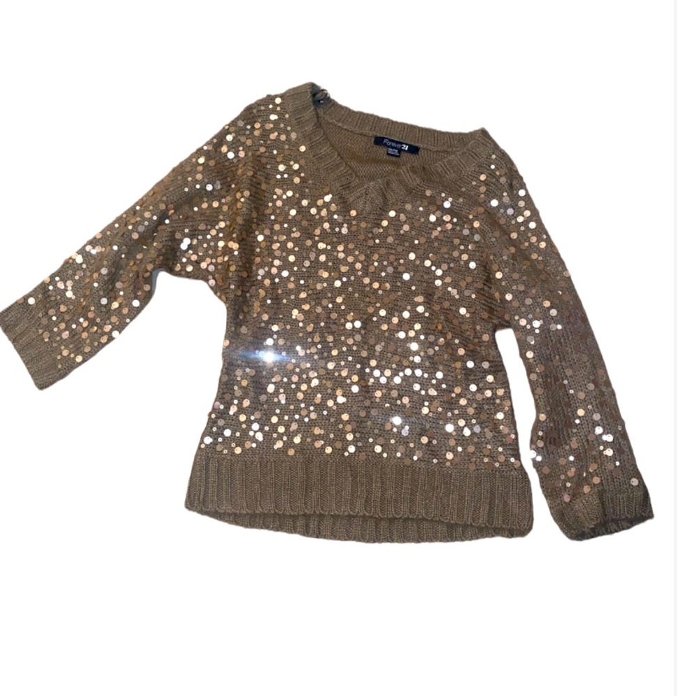 Forever 21 sequin sweater